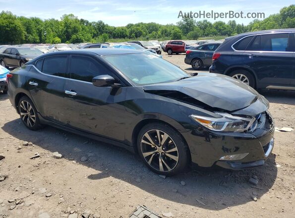 1N4AA6AP3JC409745 2018 NISSAN MAXIMA Black Przód prawy
