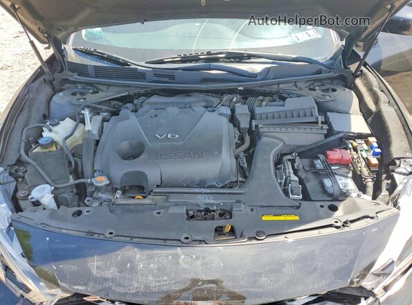 1N4AA6AP3JC409745 2018 NISSAN MAXIMA Black Widok wnętrza z tyłu
