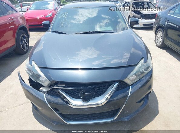 1N4AA6AP4GC380491 2016 NISSAN MAXIMA Черный Вид щитка приборов