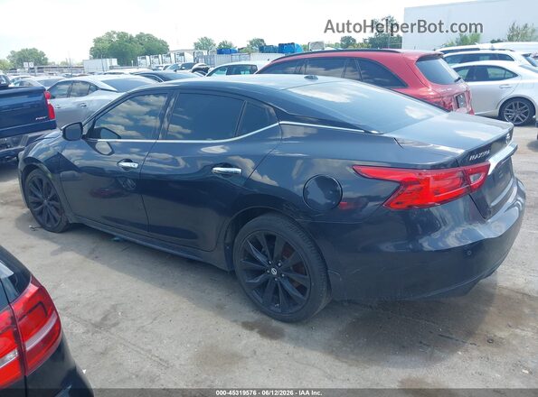1N4AA6AP4GC380491 2016 NISSAN MAXIMA Черный Панорамный вид салона 360°