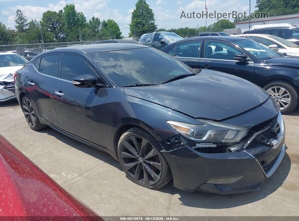 1N4AA6AP4GC380491 2016 NISSAN MAXIMA Черный Вид задней части салона