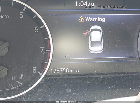 1N4AA6AP4GC380491 2016 NISSAN MAXIMA Черный 