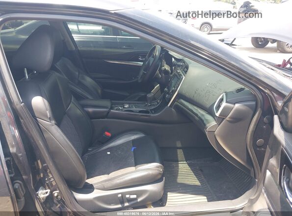 1N4AA6AP4GC380491 2016 NISSAN MAXIMA Черный Вид салона спереди