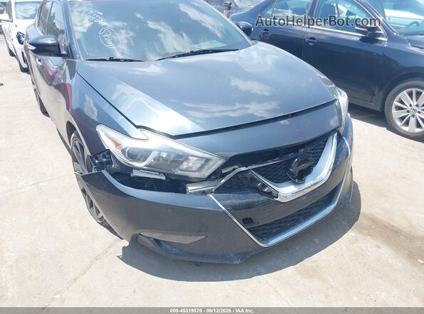 1N4AA6AP4GC380491 2016 NISSAN MAXIMA Черный Вид спереди