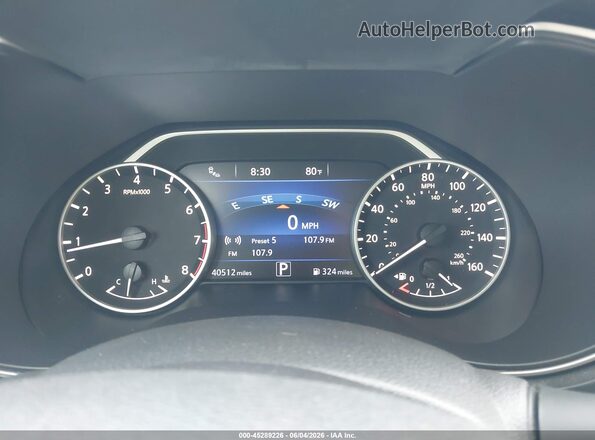 1N4AA6AP4GC395265 2016 NISSAN MAXIMA Silver Vista de los asientos traseros