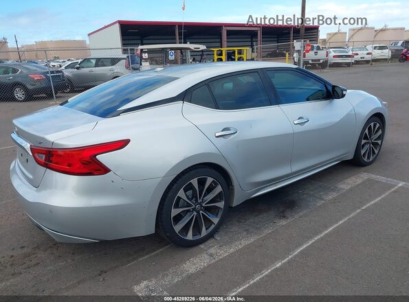 1N4AA6AP4GC395265 2016 NISSAN MAXIMA Silver Trasero derecho