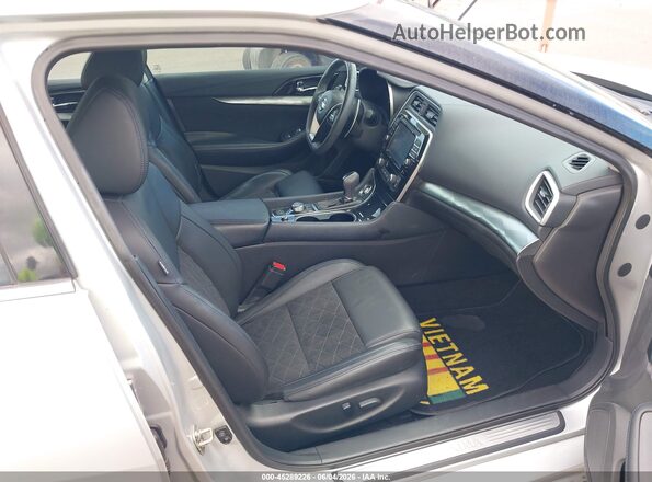 1N4AA6AP4GC395265 2016 NISSAN MAXIMA Silver Vista interior delantera