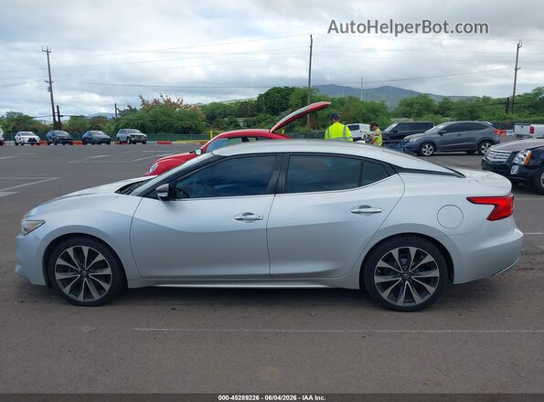 1N4AA6AP4GC395265 2016 NISSAN MAXIMA Silver Vista interior de 360 grados