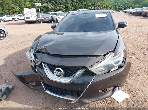 1N4AA6AP4GC400982 2016 NISSAN MAXIMA Black Instrument cluster view