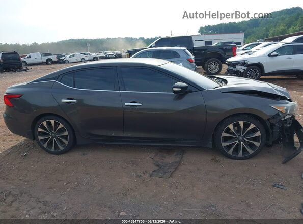 1N4AA6AP4GC400982 2016 NISSAN MAXIMA Black Rear interior view