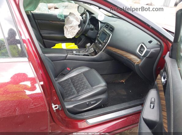 1N4AA6AP4GC402294 2016 NISSAN MAXIMA Red Vista interior delantera
