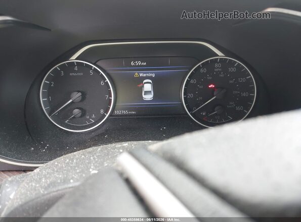 1N4AA6AP4GC402294 2016 NISSAN MAXIMA Red Vista de los asientos traseros
