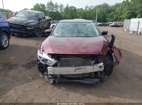 1N4AA6AP4GC402294 2016 NISSAN MAXIMA Red Vista del cuadro de instrumentos