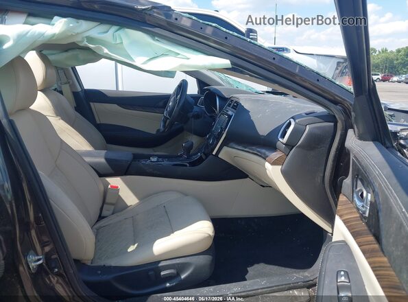 1N4AA6AP4GC408144 2016 NISSAN MAXIMA Brown Front interior view