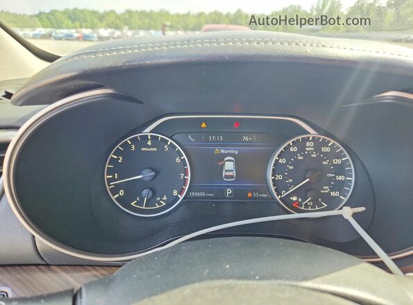1N4AA6AP4GC414770 2016 NISSAN MAXIMA White Instrument cluster view