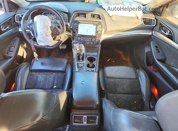 1N4AA6AP4GC421668 2016 NISSAN MAXIMA Белый Вид панели приборов