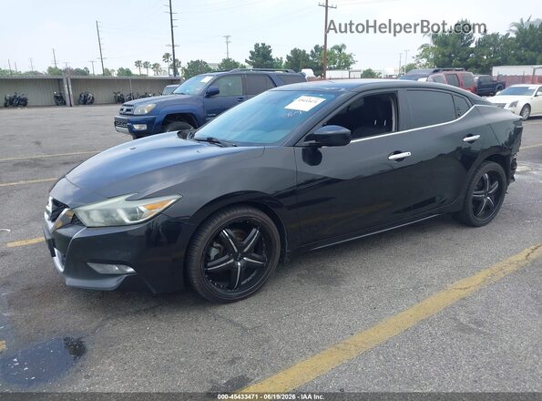 1N4AA6AP4GC427096 2016 NISSAN MAXIMA Black Vista tres cuartos delantera izquierda