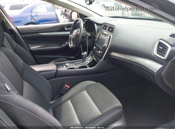 1N4AA6AP4GC427096 2016 NISSAN MAXIMA Black Vista interior delantera