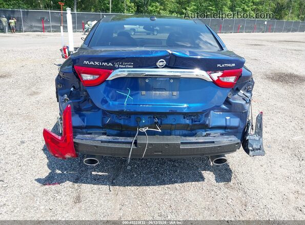 1N4AA6AP4GC434761 2016 NISSAN MAXIMA Blue Front view