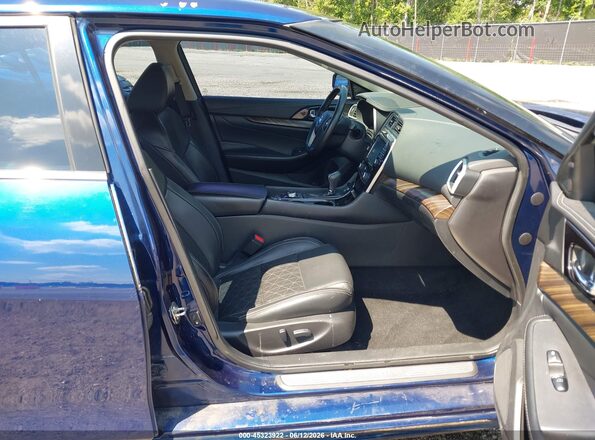 1N4AA6AP4GC434761 2016 NISSAN MAXIMA Blue Front interior view