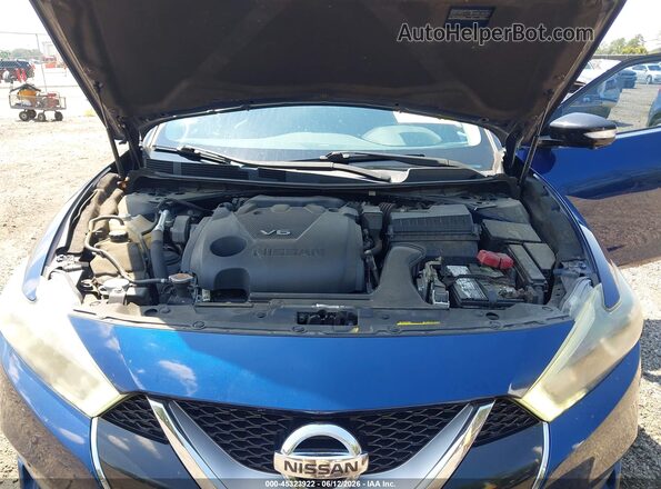 1N4AA6AP4GC434761 2016 NISSAN MAXIMA Blue Rear view