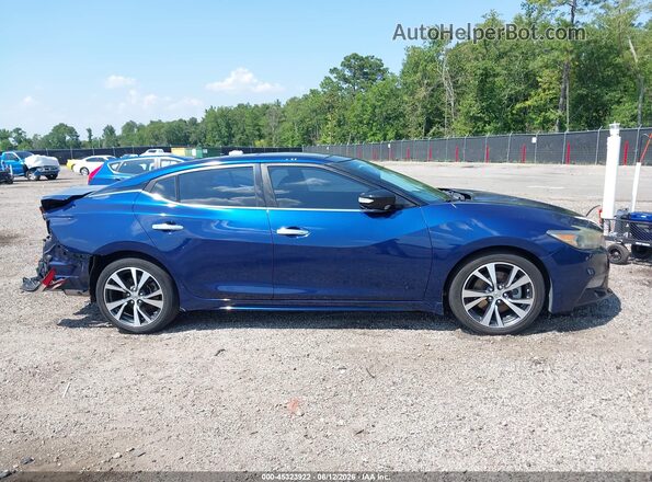 1N4AA6AP4GC434761 2016 NISSAN MAXIMA Blue 360 interior view