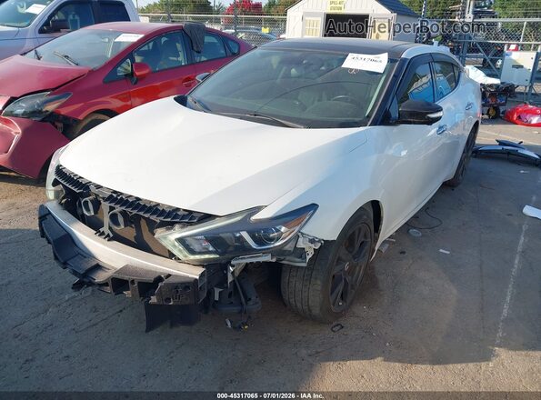 1N4AA6AP4GC443640 2016 NISSAN MAXIMA White Առջևի ձախ երեք քառորդ տեսարան