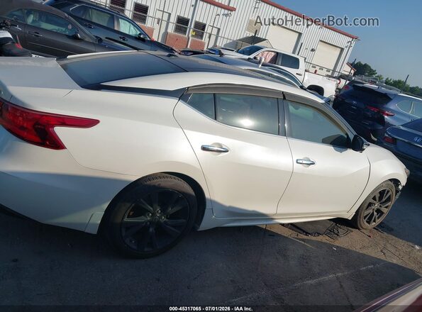 1N4AA6AP4GC443640 2016 NISSAN MAXIMA White Սալոնի հետևի տեսք