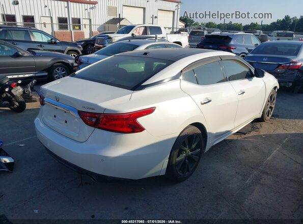 1N4AA6AP4GC443640 2016 NISSAN MAXIMA White Հետևի աջ