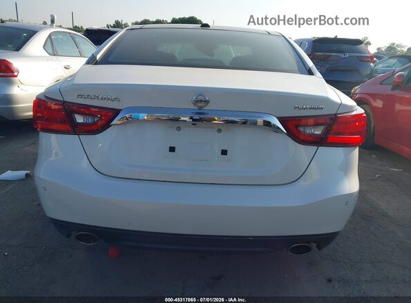 1N4AA6AP4GC443640 2016 NISSAN MAXIMA White 