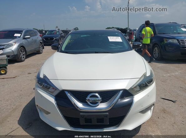 1N4AA6AP4HC364051 2017 NISSAN MAXIMA White Սարքավորումների վահանակի տեսք