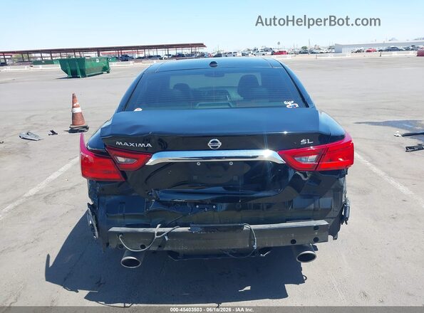 1N4AA6AP4HC370965 2017 NISSAN MAXIMA Black Front view