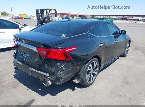 1N4AA6AP4HC370965 2017 NISSAN MAXIMA Black Rear right