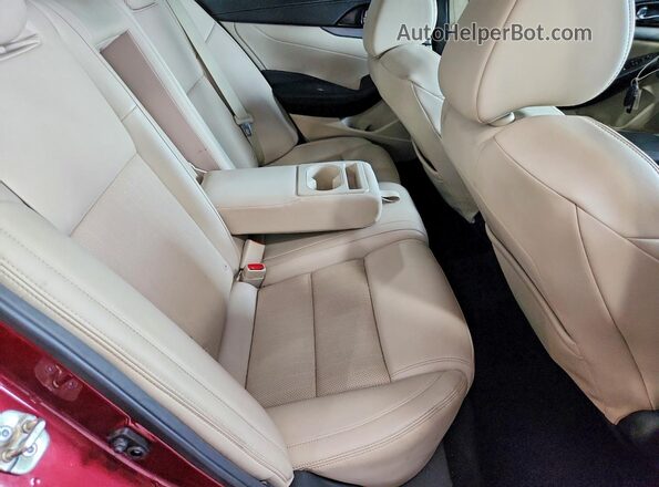 1N4AA6AP4HC377687 2017 NISSAN MAXIMA Красный Вид задних сидений
