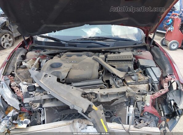 1N4AA6AP4HC396384 2017 NISSAN MAXIMA Maroon Вид ззаду