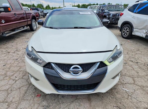 1N4AA6AP4HC420747 2017 NISSAN MAXIMA White წინა ხედი