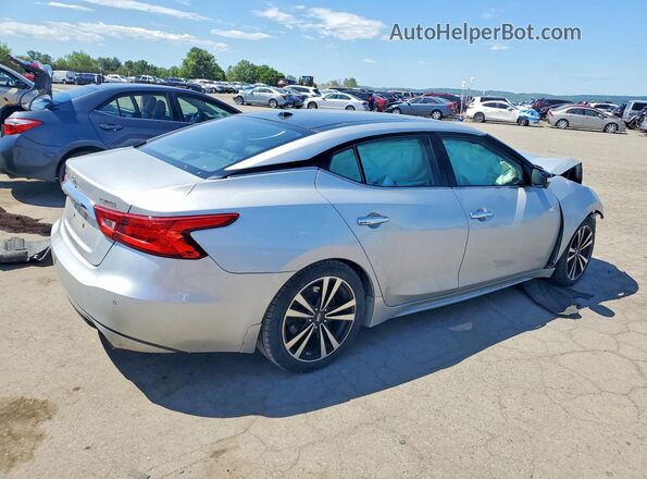 1N4AA6AP4HC420943 2017 NISSAN MAXIMA Silver Tył prawy