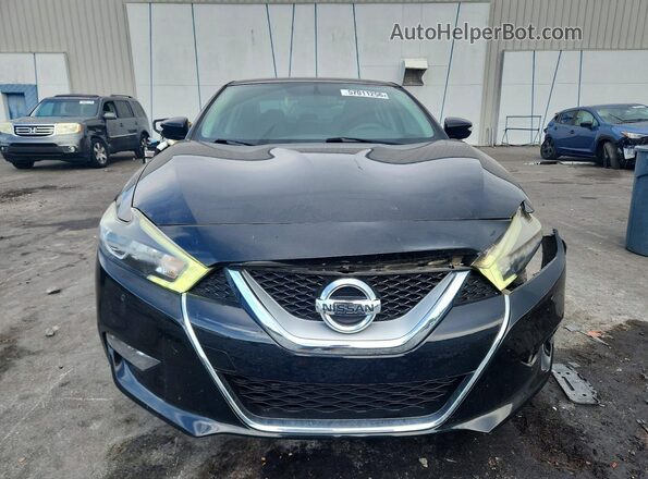 1N4AA6AP4HC439802 2017 NISSAN MAXIMA Black Widok z przodu