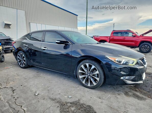 1N4AA6AP4HC439802 2017 NISSAN MAXIMA Black Przód prawy