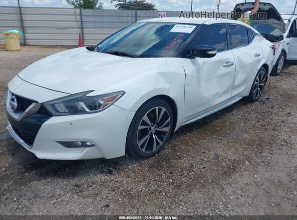 1N4AA6AP4HC448189 2017 NISSAN MAXIMA White Przód lewy