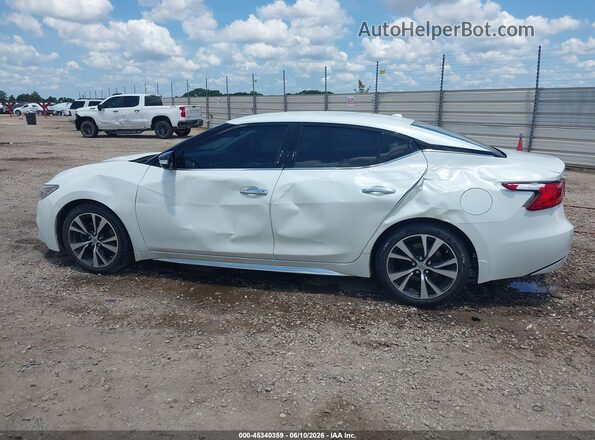 1N4AA6AP4HC448189 2017 NISSAN MAXIMA White Widok wnętrza 360 stopni