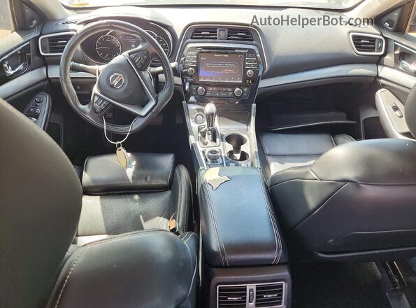 1N4AA6AP4HC450363 2017 NISSAN MAXIMA Gray Dashboard view