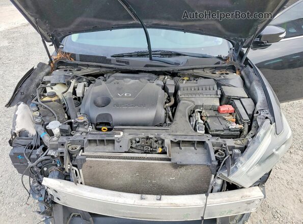 1N4AA6AP4JC366050 2018 NISSAN MAXIMA Black Vista interior trasera