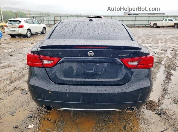 1N4AA6AP4JC386007 2018 NISSAN MAXIMA Черный Вид сзади