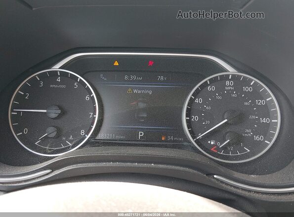 1N4AA6AP4JC387173 2018 NISSAN MAXIMA Gray Rear seats view