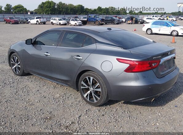 1N4AA6AP4JC387173 2018 NISSAN MAXIMA Gray Rear left