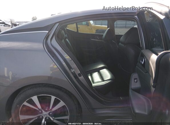1N4AA6AP4JC387173 2018 NISSAN MAXIMA Gray VIN sticker view