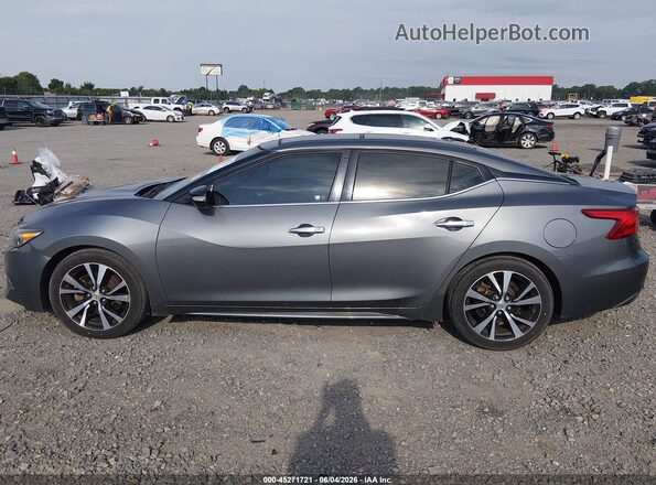 1N4AA6AP4JC387173 2018 NISSAN MAXIMA Gray 360 interior view