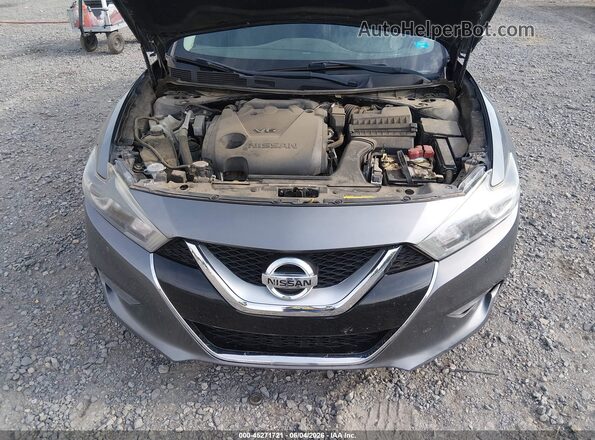 1N4AA6AP4JC387173 2018 NISSAN MAXIMA Gray Rear view