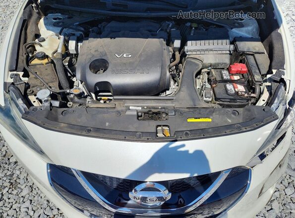 1N4AA6AP4JC405350 2018 NISSAN MAXIMA White Rear interior view
